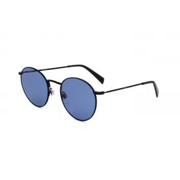 LEVI'S LV-1005-S-08A unisex aurinkolasit - klassinen suorakaiteen muotoinen asetaattikehys - UV400 harmaat polykarbonaattilinssit - 52/21/145 mm