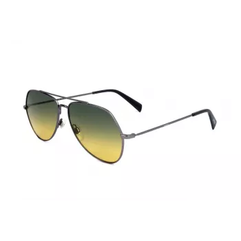 Levi's LV-1012-S-R80 unisex suorakaiteen muotoiset aurinkolasit havanna/ruskea 57mm