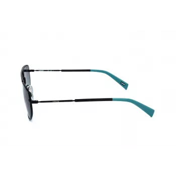 LEVI'S LV-1018-S-807 unisex-aurinkolasit, mustat kehykset, harmaat linssit, 59 mm