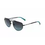 LEVI'S LV-1018-S-807 unisex-aurinkolasit, mustat kehykset, harmaat linssit, 59 mm