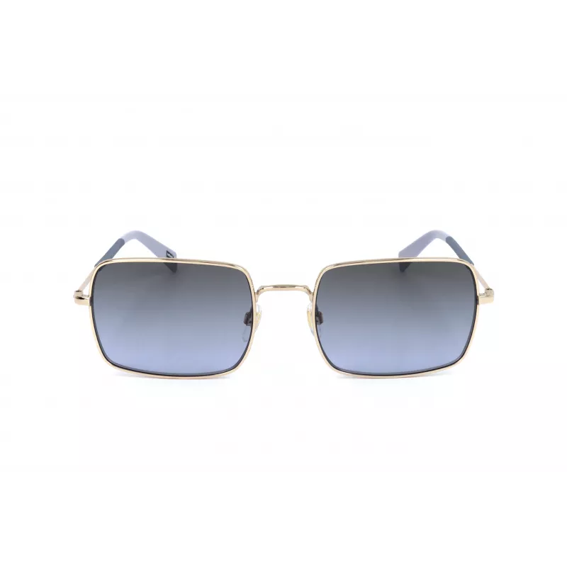 LEVI'S LV-1019-S-BL unisex-suorakaide-aurinkolasit - musta kehys, savunharmaat linssit 57 mm