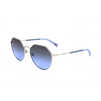 LEVI'S LV-1020-S-3YG unisex-aurinkolasit havanna ruskea suorakaiteen muotoinen 57mm