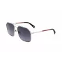 Levi's LV-1021-S-RD unisex-aurinkolasit - musta kehys, harmaat linssit, 58 mm