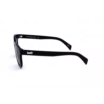 LEVI'S LV-1022-S-807 unisex square-aurinkolasit musta/harmaa 51 mm