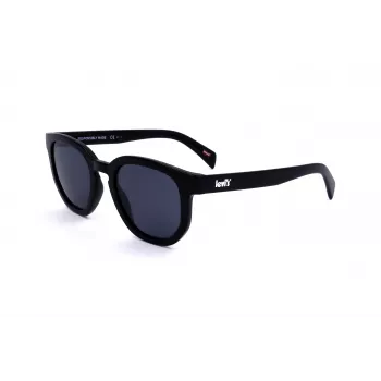 LEVI'S LV-1022-S-807 unisex square-aurinkolasit musta/harmaa 51 mm