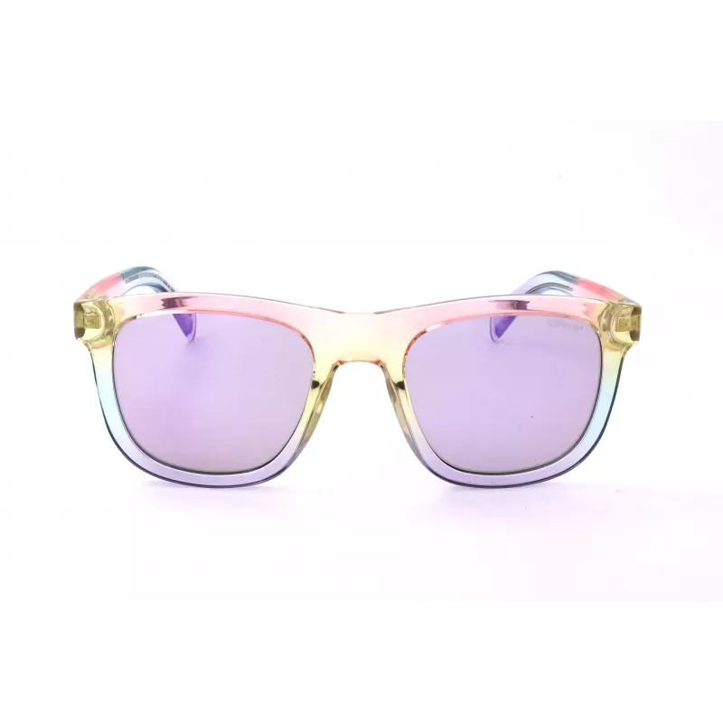LEVI'S LV-1023-S-F74 unisex-aurinkolasit havanna-asetaattikehys harmaat polykarbonaattilinssit 53mm