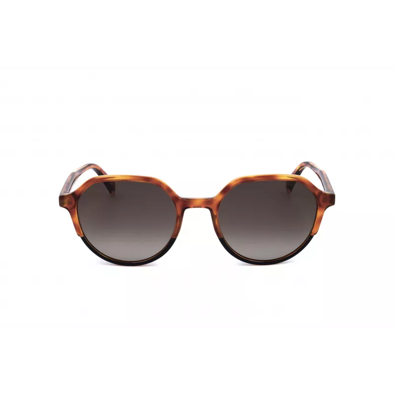 LEVI'S LV-5023-S-581 unisex-aurinkolasit Havanna-asetaattikehys harmaat polykarbonaattilinssit 54 mm
