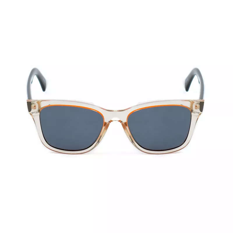 LEVIS LV1002S40GF3I unisex-aurinkolasit - musta kehys, harmaat linssit, 53 mm