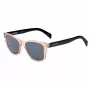 LEVIS LV1002S40GF3I unisex-aurinkolasit - musta kehys, harmaat linssit, 53 mm