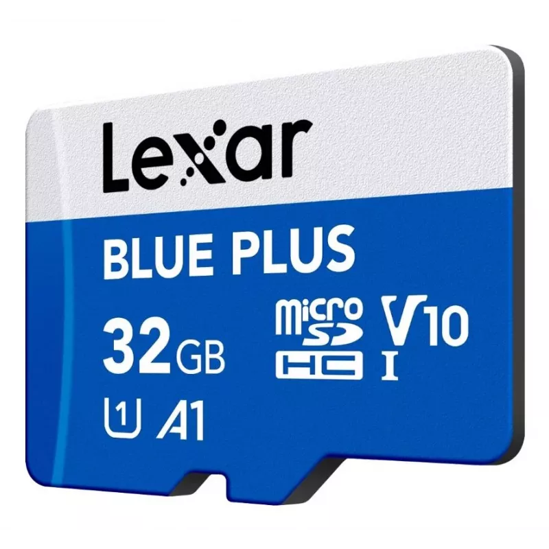 Lexar BLUE PLUS microSDHC-muistikortti 32 GB, C10 A1 U3 V10