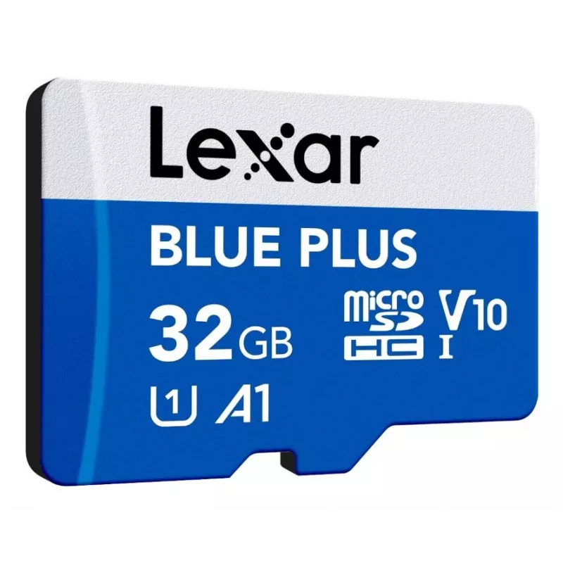 Lexar BLUE PLUS microSDHC-muistikortti 32 GB, C10 A1 U3 V10