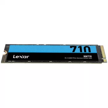 LEXAR NM710 500GB M.2 2280 PCIe Gen4x4 NVMe SSD - 5000MB/s luku, 2600MB/s kirjoitus