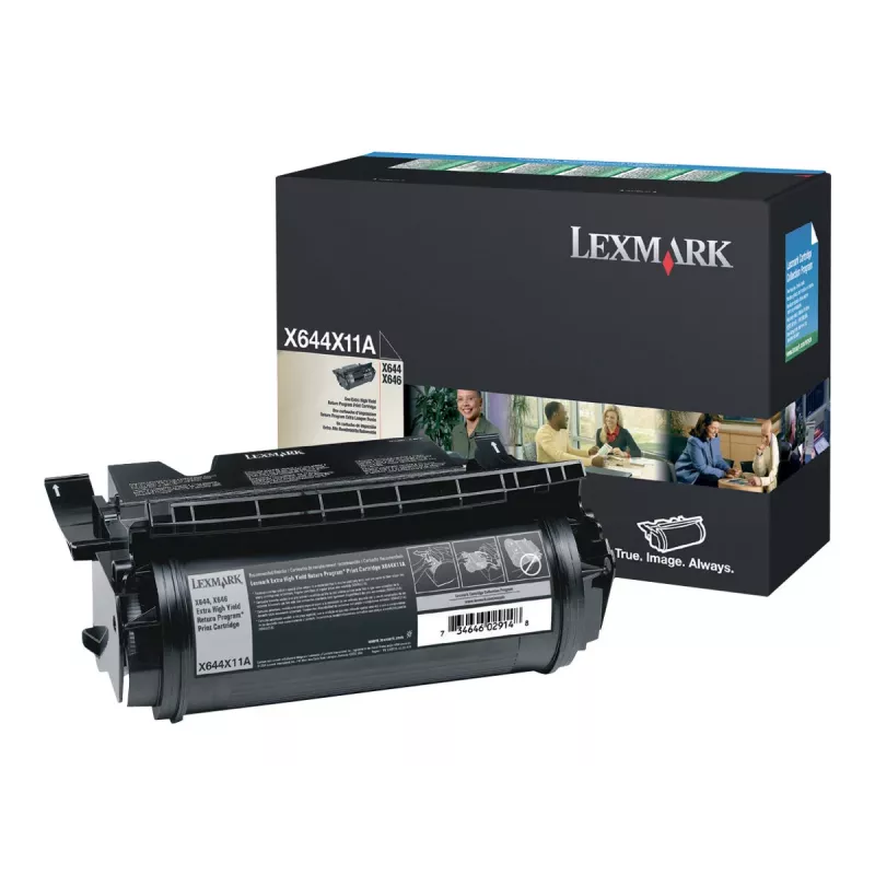 Lexmark musta alkuperäinen värikasetti LCCP, LRP