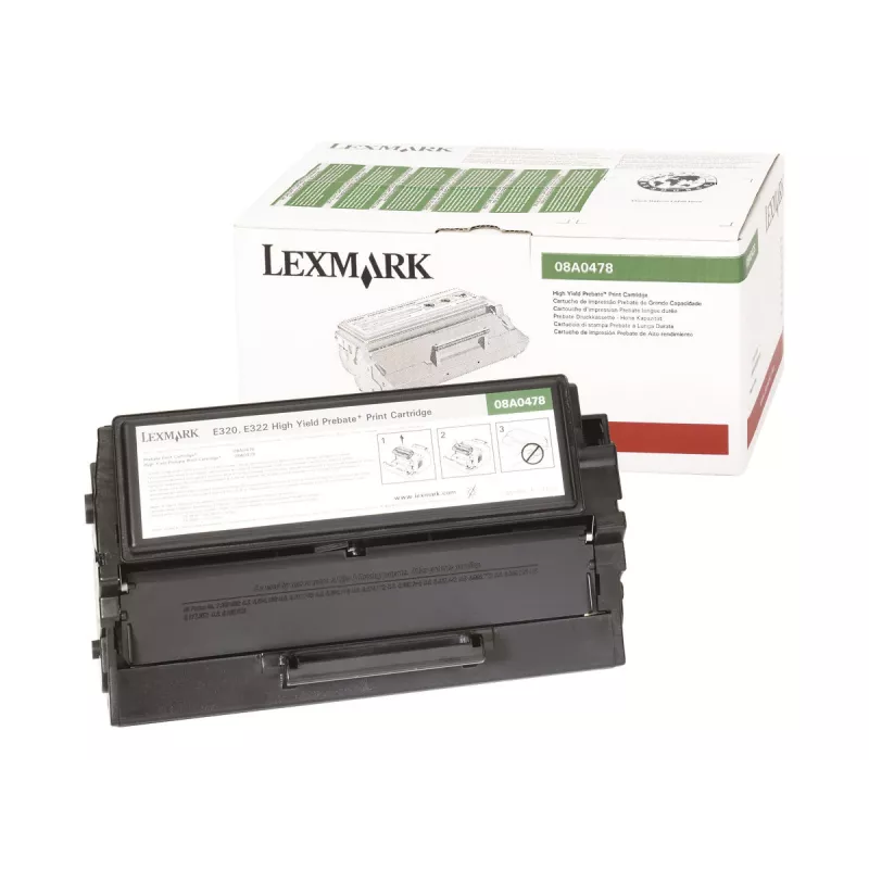 Lexmark High Yield - musta - alkuperäinen