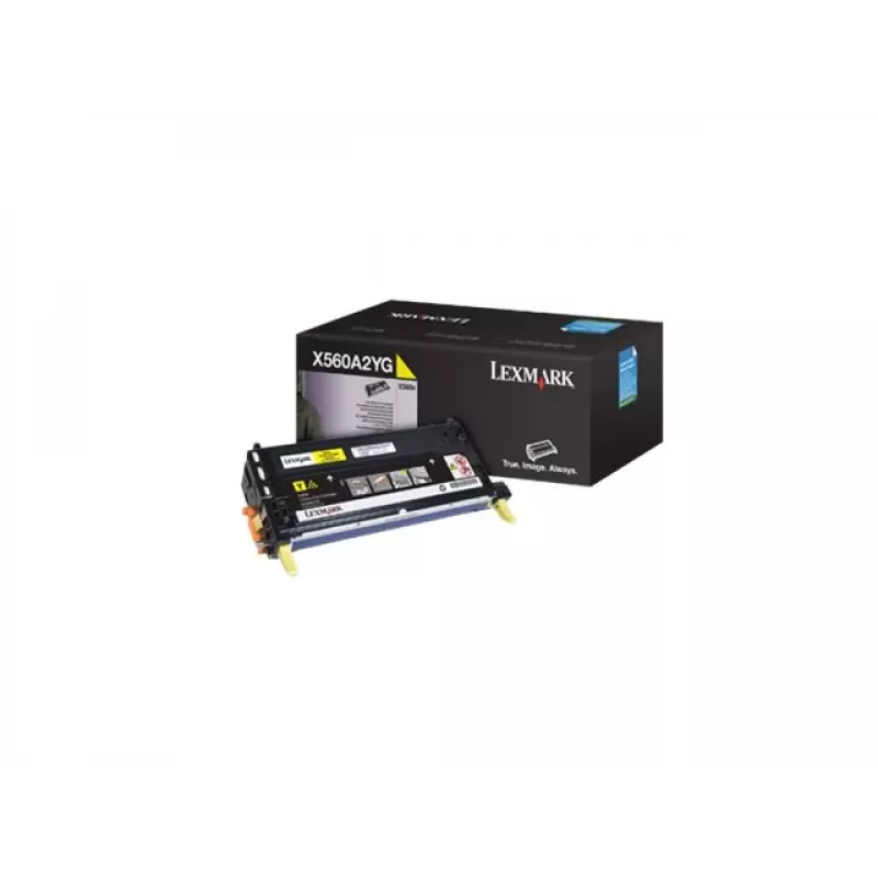 Lexmark keltainen alkuperäinen värikasetti Lexmark X560dn:lle