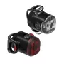 Lezyne LED-valosarja USB-pari – 200 lumenia edessä & 10 lumenia takana, IPX7, sisäänrakennettu USB-lataus