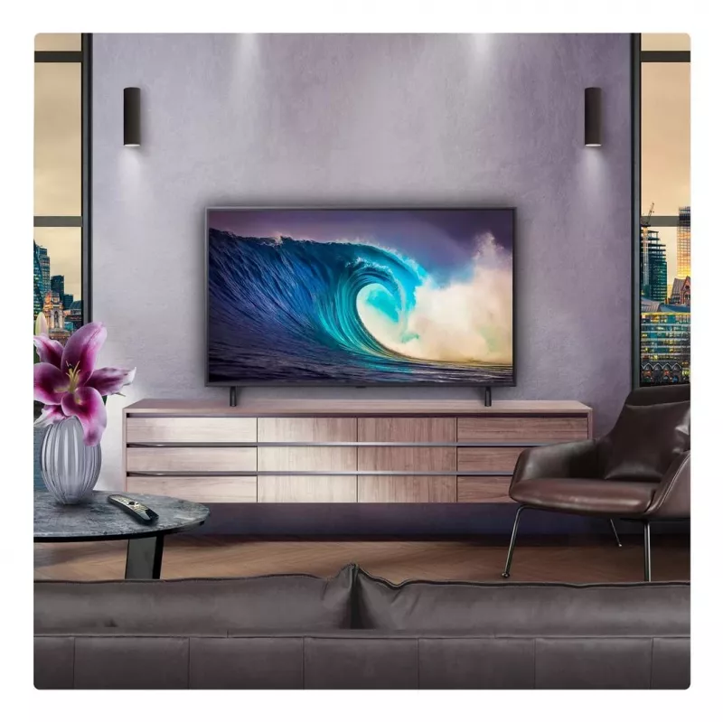 LG 50NANO80A6B 50 tuuman NanoCell 4K Ultra HD älytelevisio α5 AI-prosessorilla ja webOS:lla