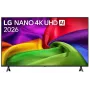 LG 50NU800B3LC 50 tuuman 4K NanoCell UHD älytelevisio (webOS, α5 Gen4 AI Processor, musta)
