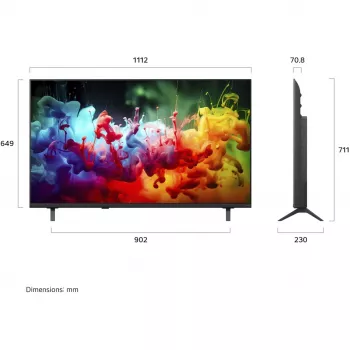 LG 50QNED7EB3C 50 tuuman QNED 4K Smart TV, α5 Gen5 AI -prosessori ja webOS