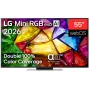 LG 55MRGB87B3B 55 tuuman 4K QNED Mini LED älytelevisio α7 Gen6 AI -prosessorilla, webOS 23, 120Hz, 4x HDMI 2.1