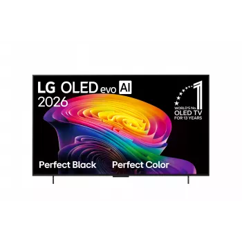 LG OLED42C61LA 42 tuuman (106 cm) 4K OLED evo älytelevisio α9 AI Processor 4K Gen6:lla, webOS 23, 120Hz, Dolby Vision ja Atmos, 4 HDMI 2.1, 40W 2.2ch ääni, G-Sync/FreeSync, malli 2023