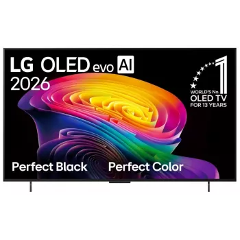 LG OLED42C61LA 42 tuuman (106 cm) 4K OLED evo älytelevisio α9 AI Processor 4K Gen6:lla, webOS 23, 120Hz, Dolby Vision ja Atmos, 4 HDMI 2.1, 40W 2.2ch ääni, G-Sync/FreeSync, malli 2023
