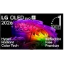 LG OLED65B68LA 65 tuuman 4K UHD Smart OLED -televisio, HDR10, Dolby Vision, webOS, 120Hz, 40W ääni, Magic Remote OLED65B68LA.AEUD