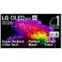 LG OLED83G61LW 83 tuuman OLED evo 4K Smart TV (webOS 23, α9 AI-Prosessori Gen6, Dolby Vision/Atmos, 120Hz, G6 Gallery Design)
