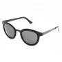 LGR FELI-BLACK01 unisex-aurinkolasit - musta kehys, tummanharmaat linssit, 47/24/145 mm