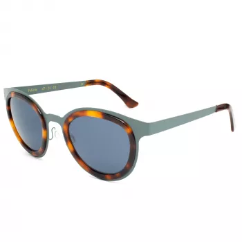 LGR FELICITEBLU39 unisex-aurinkolasit - sininen kehys, harmaat linssit, 47/24/145 mm