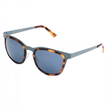 LGR GLOR-BLUE39 unisex-aurinkolasit 49/22/145 mm siniset linssit mustat kehykset