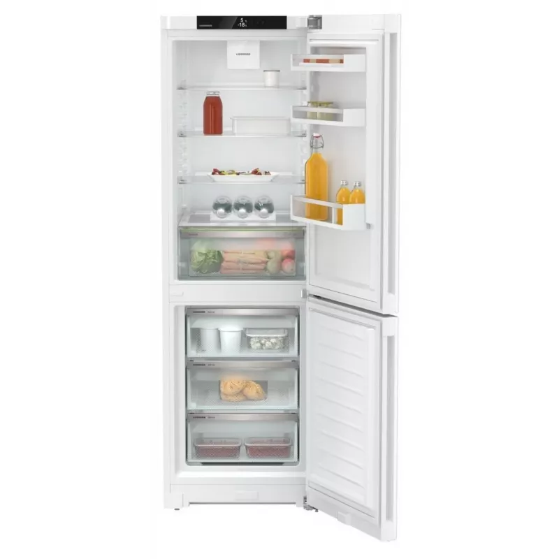 Liebherr CNd 5203 jää-pakastinyhdistelmä, 330 L, NoFrost, energiatehokkuusluokka C, 35 dB, musta