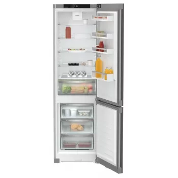 Liebherr CNsfd 5703 jääkaappi-pakastin, 330 L, NoFrost, DuoCooling, hopea