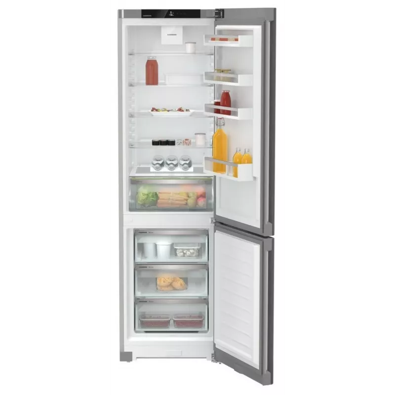Liebherr CNsfd 5703 jääkaappi-pakastin, 330 L, NoFrost, DuoCooling, hopea