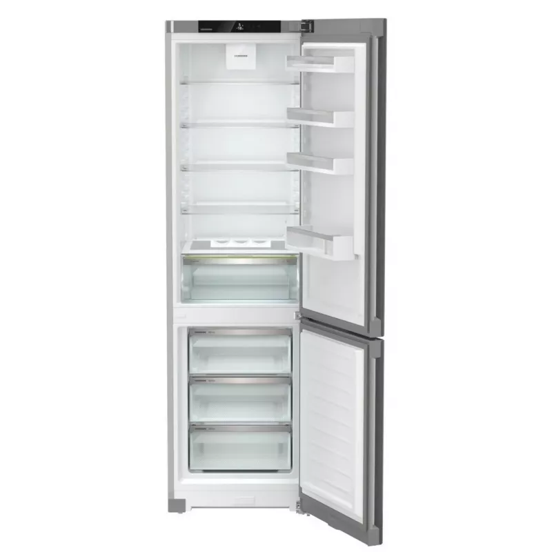 Liebherr CNsfd 5703 jääkaappi-pakastin, 330 L, NoFrost, DuoCooling, hopea
