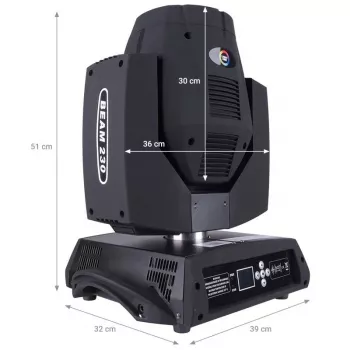 LIGHT4ME 7R BEAM 230W liikkuva valaisin