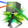 LIGHT4ME ACCU APP LASER akkukäyttöinen laserprojektori Bluetooth-sovellusohjauksella
