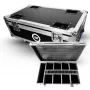LIGHT4ME ACCU PAR 6x10W CASE 8IN1 Flightcase 8x LED PAR -valonheittimellä