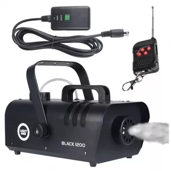 LIGHT4ME BLACK 1200 sumu- ja savukone