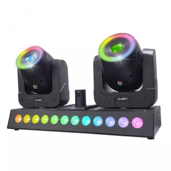 LIGHT4ME CLONE 1 LED RGBW valotehoste 2 päätä