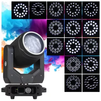 LIGHT4ME FOCUS 200W BEAM RING LED liikkuva päävalaisin