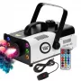 LIGHT4ME FOG 900 LED-savukone kaukosäätimellä ja RGB-LED-valoilla