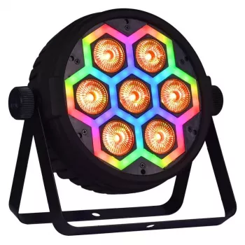 LIGHT4ME FRAME PAR 7x12 LED RGBW spottivalo efekti