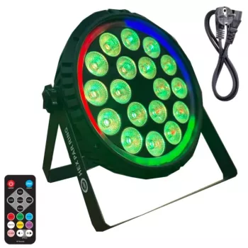 LIGHT4ME HEX PAR RING LED tehostevalo 7x10W RGBWA+UV 48xSMD RGB