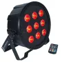LIGHT4ME LED PAR 9x10W MKII RGBW IR-kaukosäädin