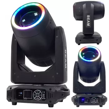 LIGHT4ME PRISM BEAM 250 RING liikkuva pää LED