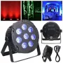LIGHT4ME QUAD PAR 8x10W MKII RGBW LED ohut litteä