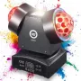 LIGHT4ME SID4 4-in-1 liikkuva monitehovalaisin beam, wash, puna/vihreä laser ja strobo