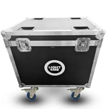 LIGHT4ME STARWASH 37x15W CASE 2IN1 flight case 2 liikkuvalle valonheittimelle