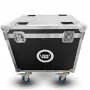 LIGHT4ME STARWASH 37x15W CASE 2IN1 flight case 2 liikkuvalle valonheittimelle